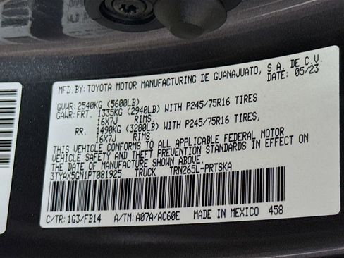Certified 2023 Toyota Tacoma SR w/ SR Convenience Package RWD image 35