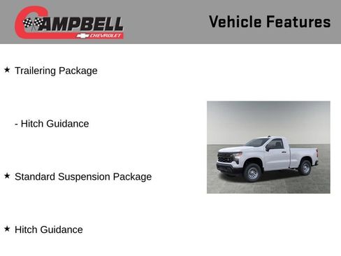 New 2026 Chevrolet Silverado 1500 W/T w/ Trailering Package AWD/4WD image 5