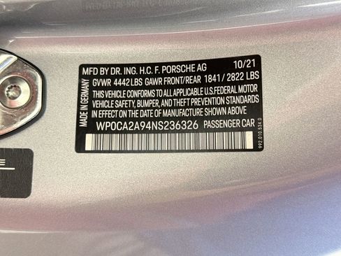 Certified 2022 Porsche 911 Carrera image 19