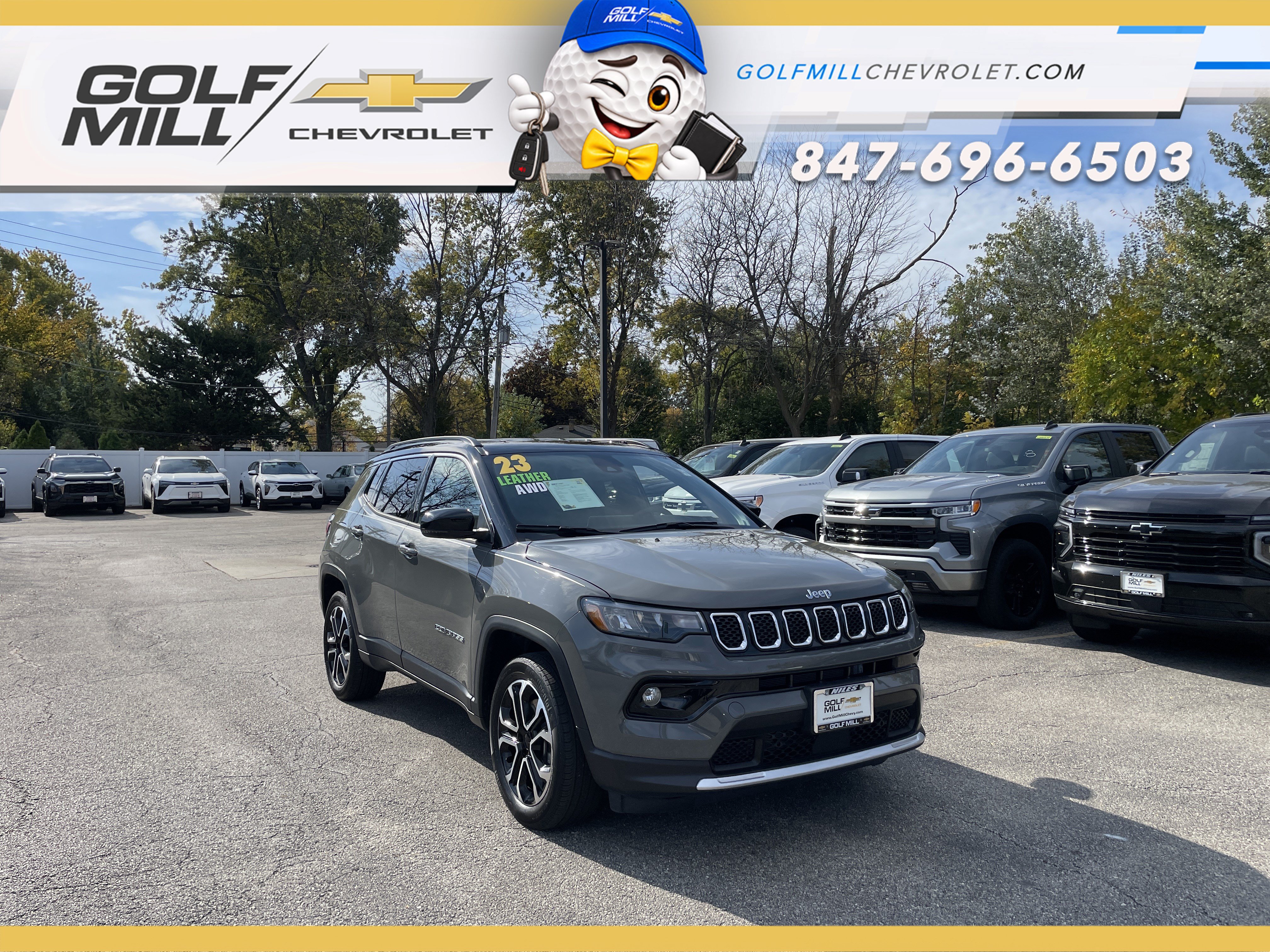 Used 2023 Jeep Compass Limited AWD/4WD image 3