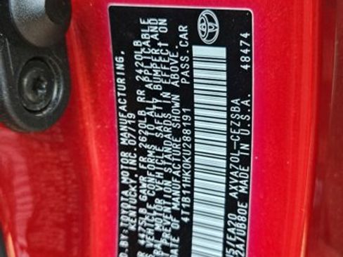 Used 2019 Toyota Camry SE w/ Convenience Package image 19