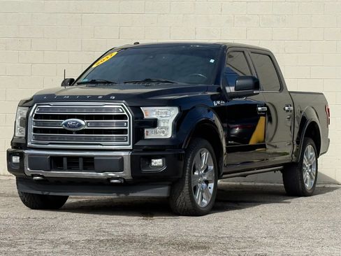 Used 2017 Ford F150 Limited w/ Trailer Tow Package AWD/4WD image 2
