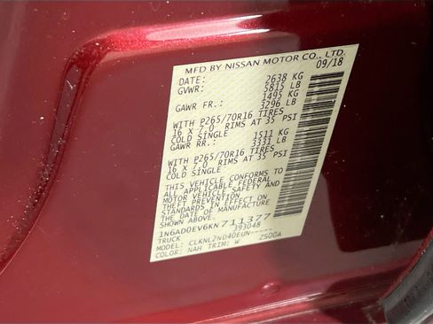 Used 2019 Nissan Frontier SV image 29