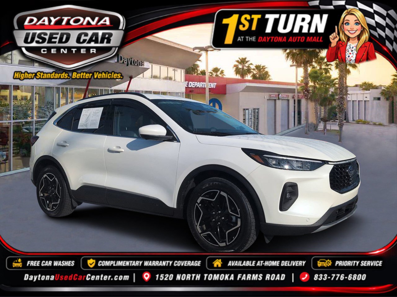 Used 2025 Ford Escape Platinum w/ Premium Technology Package FWD image 1