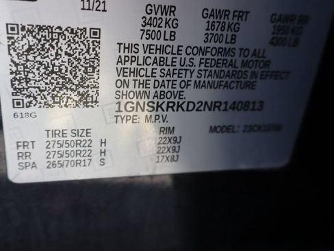 Used 2022 Chevrolet Tahoe RST AWD/4WD image 37