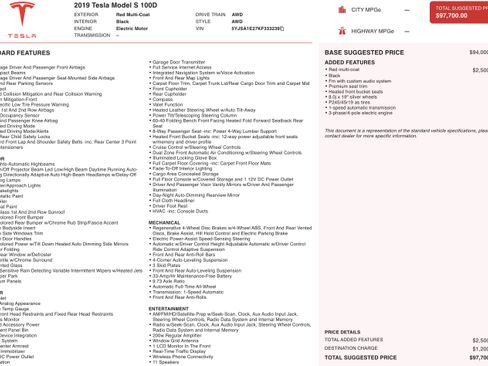 Used 2019 Tesla Model S 100D image 4