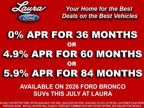 New 2026 Ford Bronco Heritage Edition AWD/4WD image 4