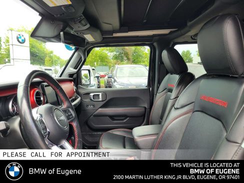Used 2021 Jeep Wrangler Unlimited Rubicon w/ Uconnect 4C Nav & Sound Group AWD/4WD image 21