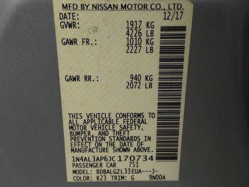 Used 2018 Nissan Altima 2.5 S w/ S Convenience Package FWD image 33