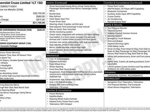 Used 2016 Chevrolet Cruze LT image 8