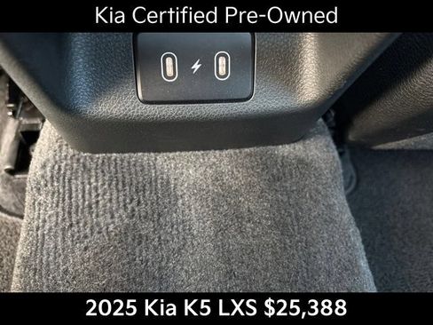 Certified 2025 Kia K5 LXS FWD image 27