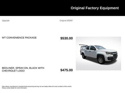 Used 2022 Chevrolet Colorado W/T w/ WT Convenience Package AWD/4WD image 9