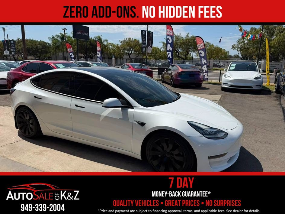 Used 2020 Tesla Model 3 Long Range AWD/4WD image 11