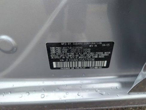 Certified 2025 Subaru Impreza 2.0i AWD/4WD image 36