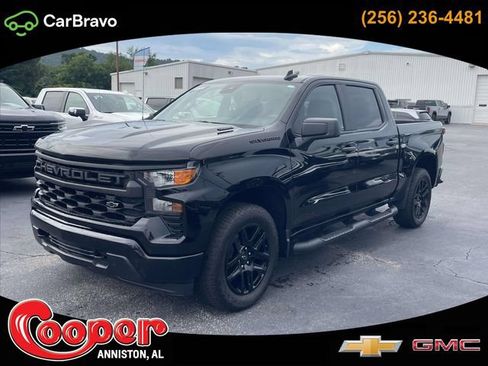 Certified 2026 Chevrolet Silverado 1500 Custom w/ Turbomax Blackout Package RWD image 1