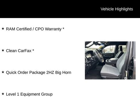 Used 2024 RAM 2500 Big Horn image 11