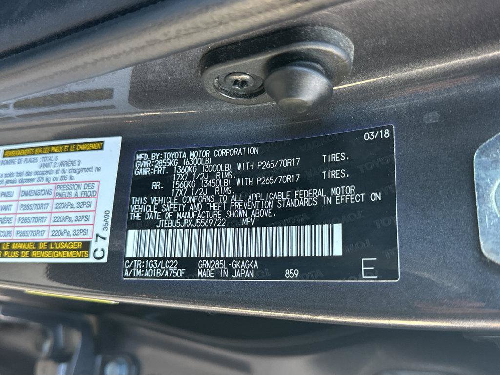 Used 2018 Toyota 4Runner TRD Off-Road Premium AWD/4WD image 46