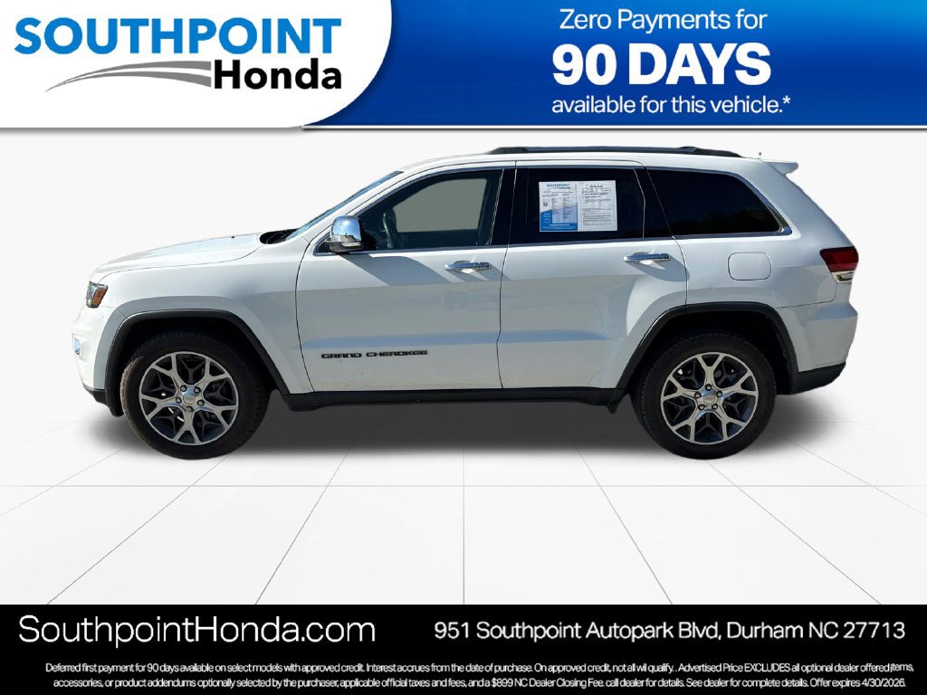 Used 2020 Jeep Grand Cherokee Limited w/ Premium Lighting Group AWD/4WD image 4
