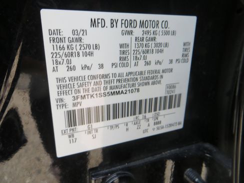 Used 2021 Ford Mustang Mach-E Select w/ Comfort/Technology Package image 21