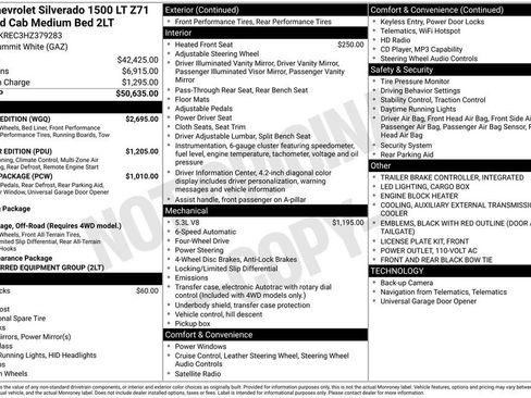 Used 2017 Chevrolet Silverado 1500 LT w/ Redline Edition AWD/4WD image 1