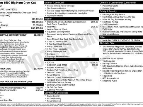 Used 2021 RAM 1500 Big Horn AWD/4WD image 4