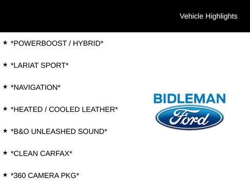 Used 2023 Ford F150 Lariat w/ Equipment Group 502A High AWD/4WD image 3