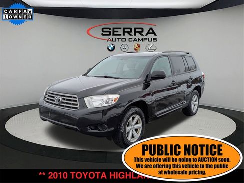 Used 2010 Toyota Highlander Base image 1