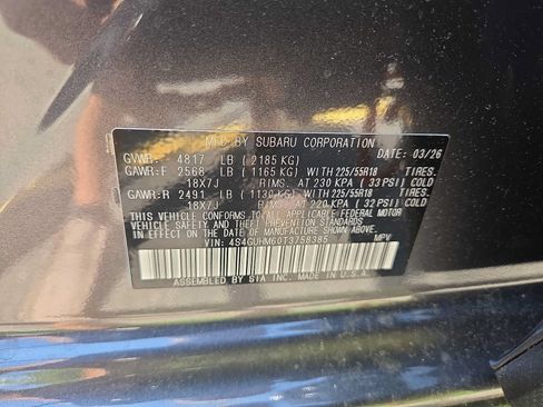 New 2026 Subaru Crosstrek 2.5i Limited AWD/4WD image 10