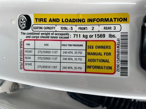 Used 2016 Ford F150 Platinum w/ Equipment Group 701A Luxury image 47