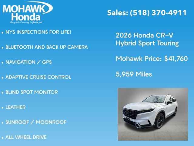 Certified 2026 Honda CR-V Sport Touring image 8