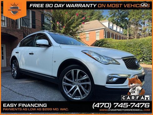 Used 2017 INFINITI QX50 AWD w/ Deluxe Touring Package image 5