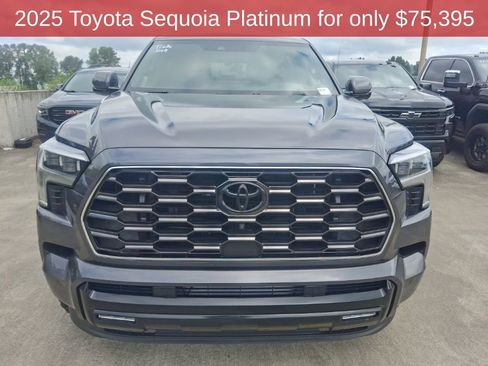 Used 2025 Toyota Sequoia Platinum w/ TRD Off-Road Package AWD/4WD image 3