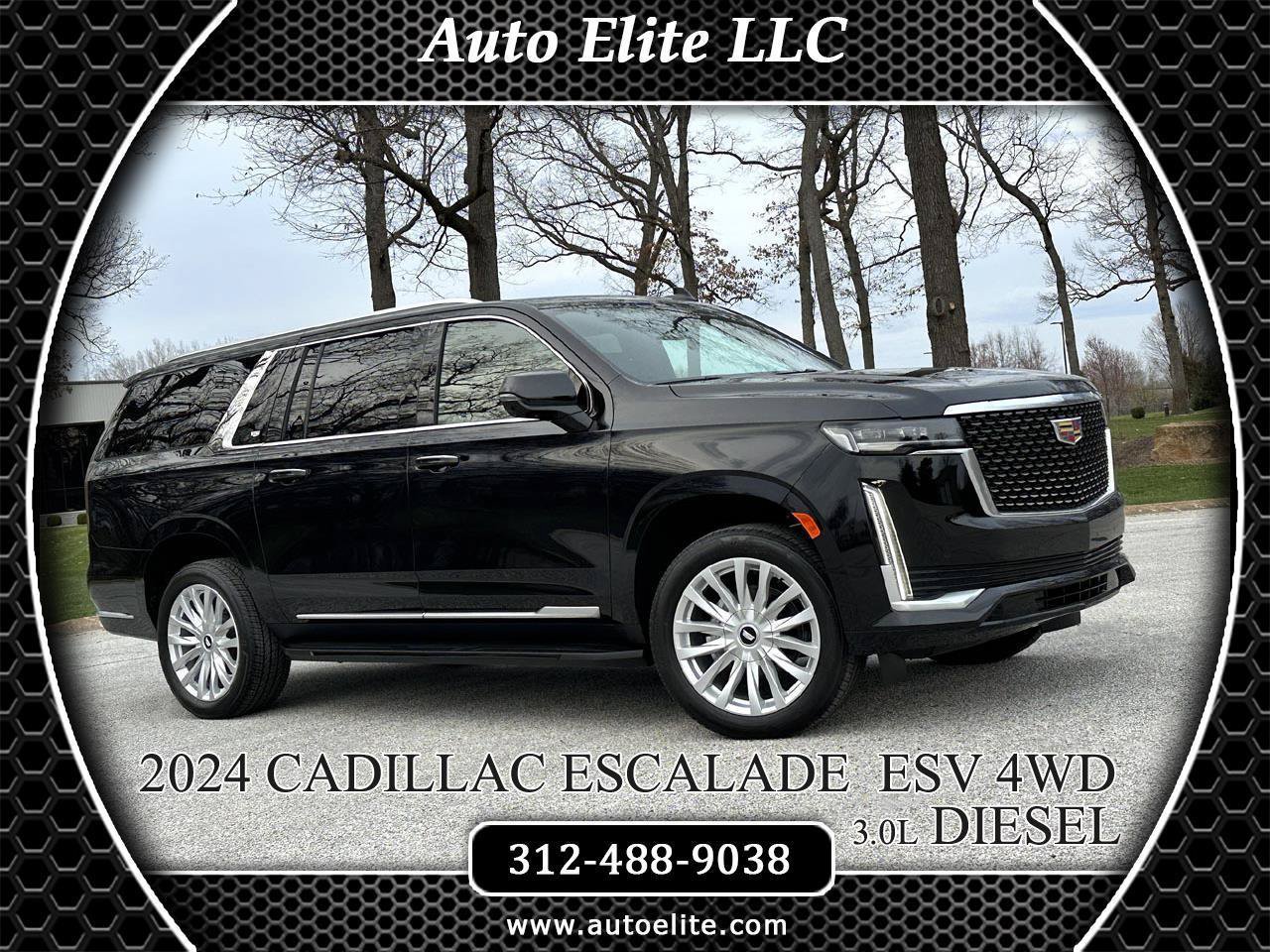 Used 2024 Cadillac Escalade ESV Luxury AWD/4WD image 1