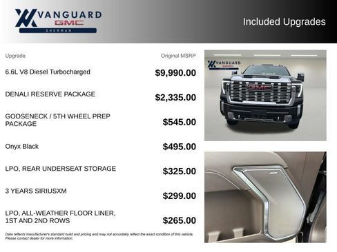Used 2026 GMC Sierra 3500 Denali w/ Denali Reserve Package AWD/4WD image 9