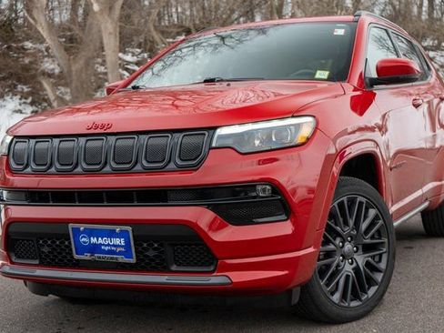 Used 2022 Jeep Compass Limited w/ (RED) Package image 1