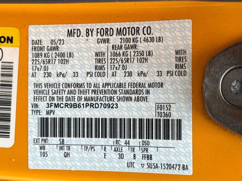 Used 2023 Ford Bronco Sport Big Bend image 27