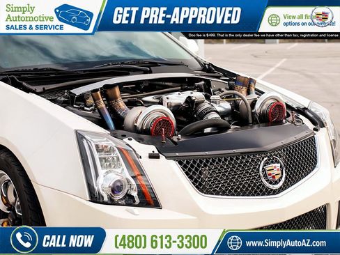 Used 2011 Cadillac CTS V w/ Wood Trim Package RWD image 22