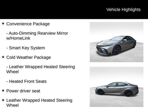 Certified 2025 Toyota Camry SE w/ Convenience Package AWD/4WD image 5