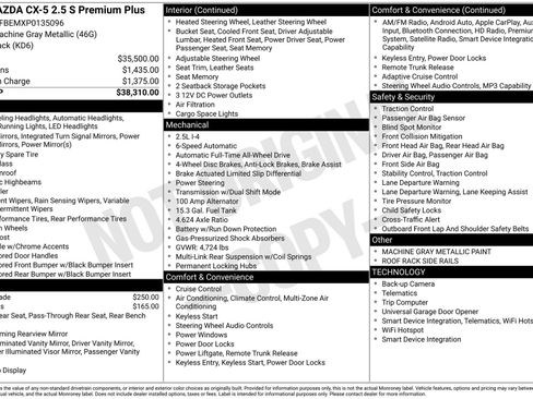 Certified 2023 MAZDA CX-5 AWD 2.5 S w/ Premium Plus Pkg image 27