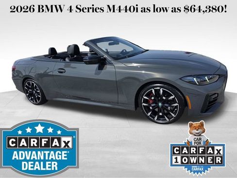 Used 2026 BMW M440i Convertible w/ Premium Package RWD image 1