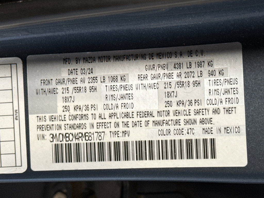 Certified 2024 MAZDA CX-30 AWD 2.5 S w/ Preferred Package image 27
