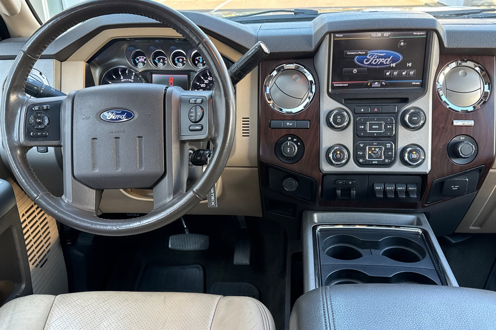 Used 2014 Ford F350 Lariat w/ Lariat Ultimate Package AWD/4WD image 14