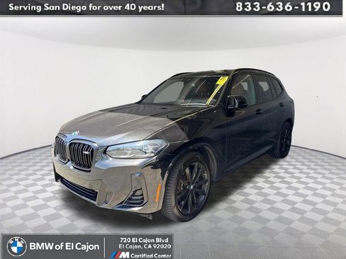 Certified 2024 BMW X3 M40i w/ Shadowloine Package AWD/4WD image 1