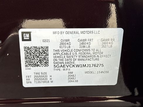 Used 2021 Buick Enclave Avenir w/ Avenir Technology Package image 45