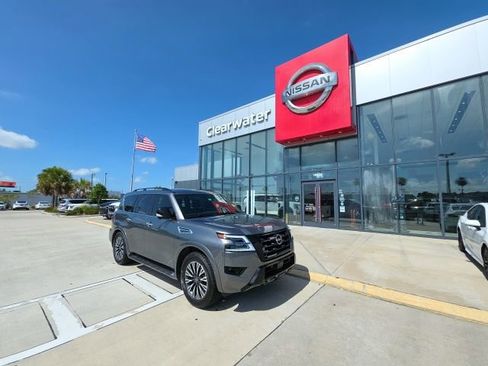 Used 2022 Nissan Armada SL w/ Midnight Edition Package RWD image 1