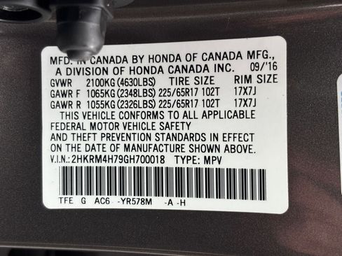 Used 2016 Honda CR-V EX-L image 36