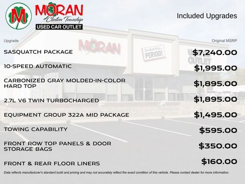 Used 2023 Ford Bronco Black Diamond w/ Sasquatch Package image 5