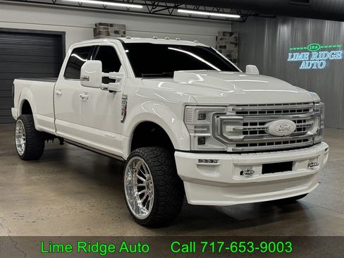 Used 2020 Ford F350 Platinum AWD/4WD image 1