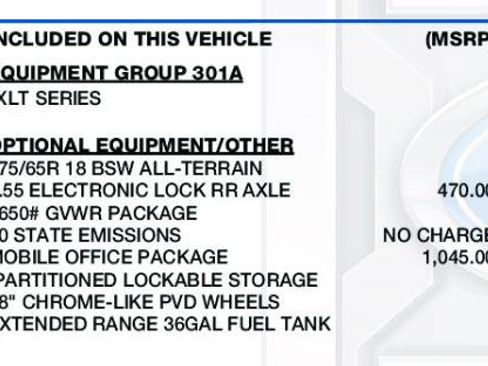 Used 2024 Ford F150 XLT w/ Mobile Office Package image 3