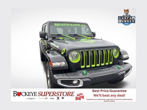 Used 2023 Jeep Wrangler Sahara w/ Cold Weather Group image 1